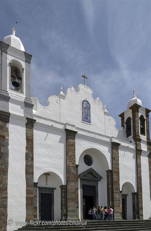 Igreja Matriz de Monsaraz, no Alentejo, Portugal