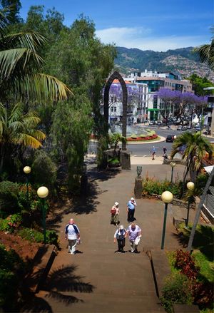 Parque de Santa Catarina Park, Funchal Madeira