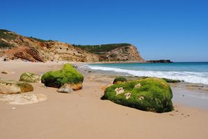 Playa das Cabanas Velhas, Almádena, Algarve