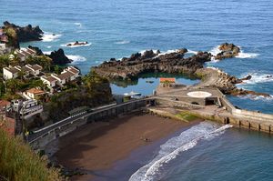 Praia do Porto do Seixal Beach, Madeira