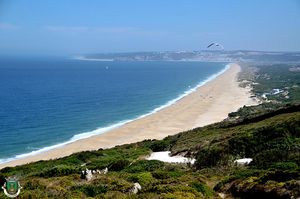 Playa do Salgado, Nazaré, Portugal